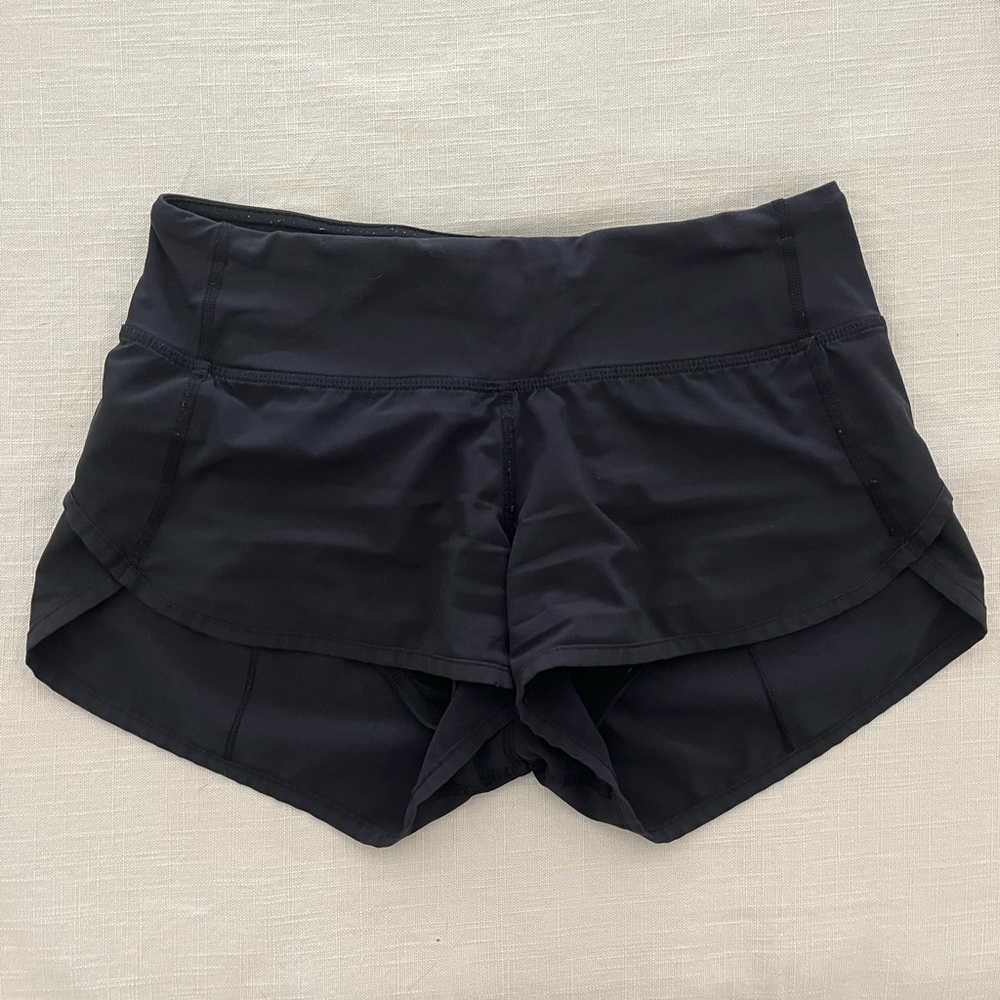 lululemon speed-up shorts